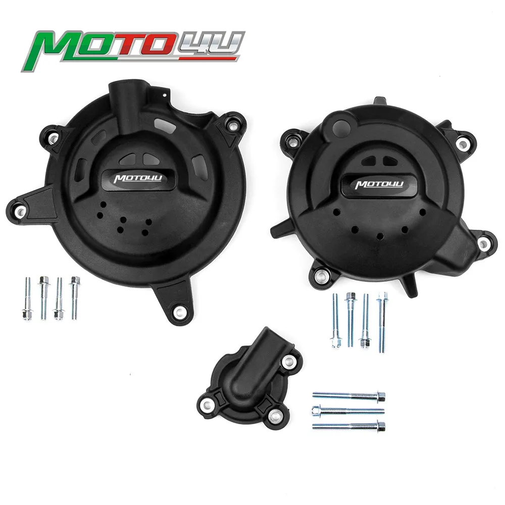 Новые аксессуары для мотоциклов Ninja400 защитная крышка двигателя 1 комплект с