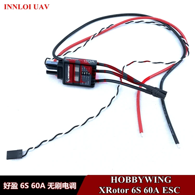 HOBBYWING XRotor 6S 60A бесщеточный ESC для мультикоптеров аграрных дронов [INNLOI UAV