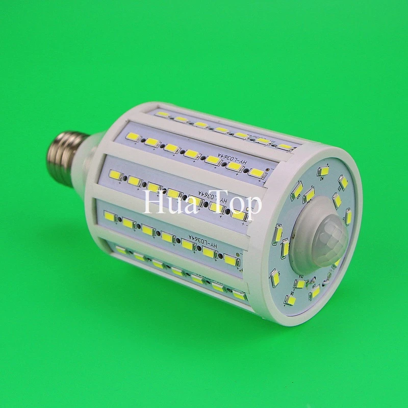 25 Вт intellgent движения LED SMD 5730 чип 98 E27 B22 E14 ПИР Инфракрасный Главная свет крыльцо ампулы индукции тела энергосберегающие лампы