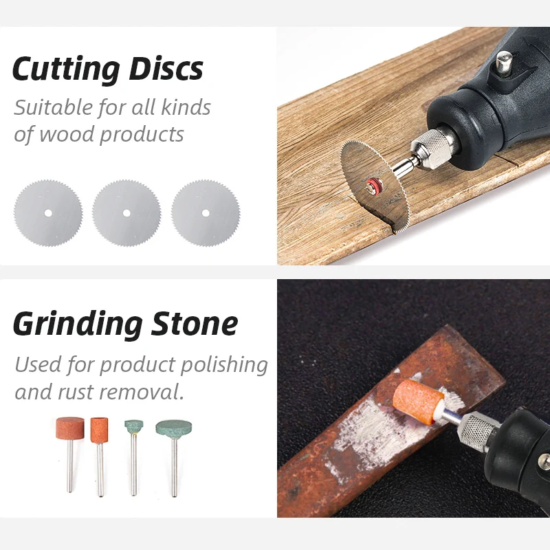 Электрическая мини дрель для дрели Dremel 220 В diy 361 шт. аксессуары вращающихся