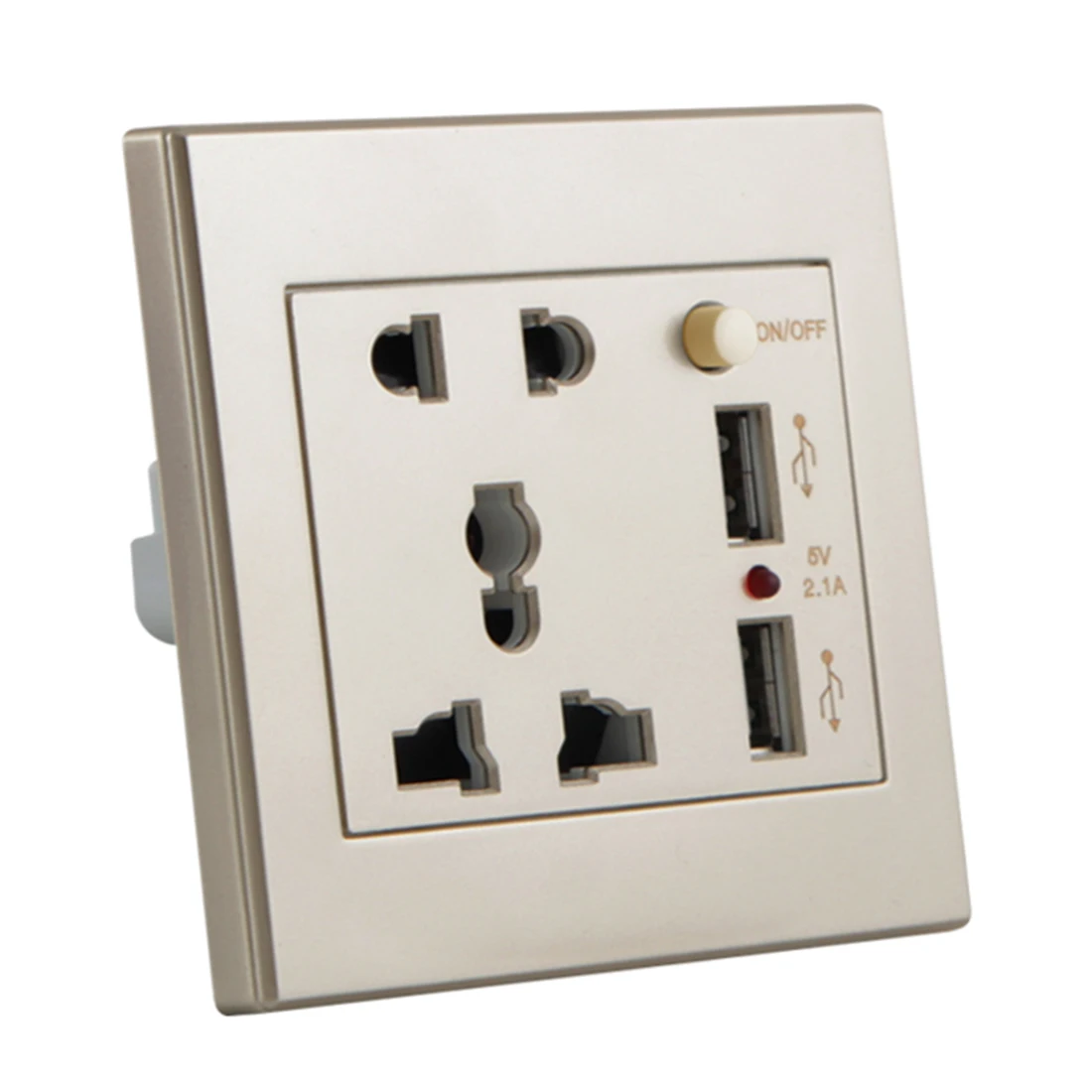 Горячая многофункциональная двойная USB розетка зарядное устройство Пять
