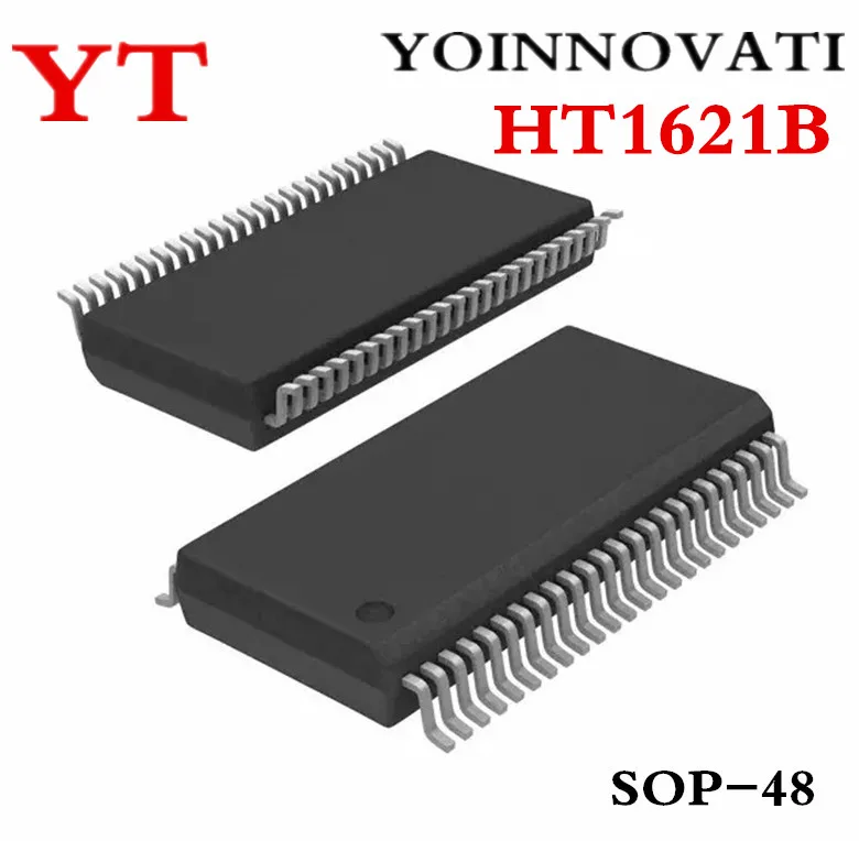 100 шт./лот HT1621B HT1621 1621 SSOP48 ЖК Водительская подушка безопасности лучшее качество|ic