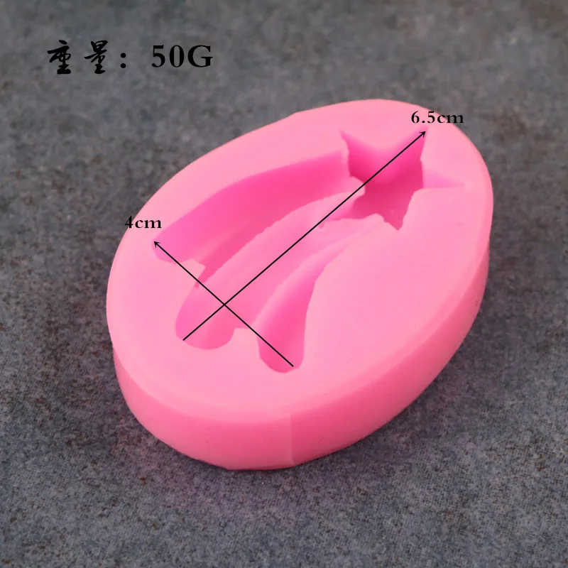 Unicorn Meteor Tail Cake Decoration Silicon Mold Chocolate DIY Liquid Turn Sugar Aromatic Fumigata Plaster A1679 | Дом и сад