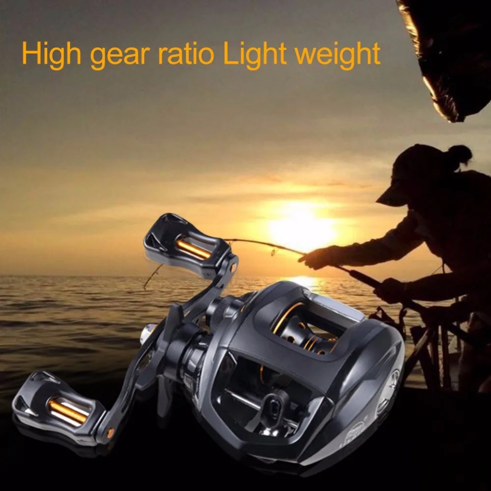 Ящерица 12 + 1BB baitcasing катушка G ratio 6 3: 1 Левая или правая лодка приманка литые