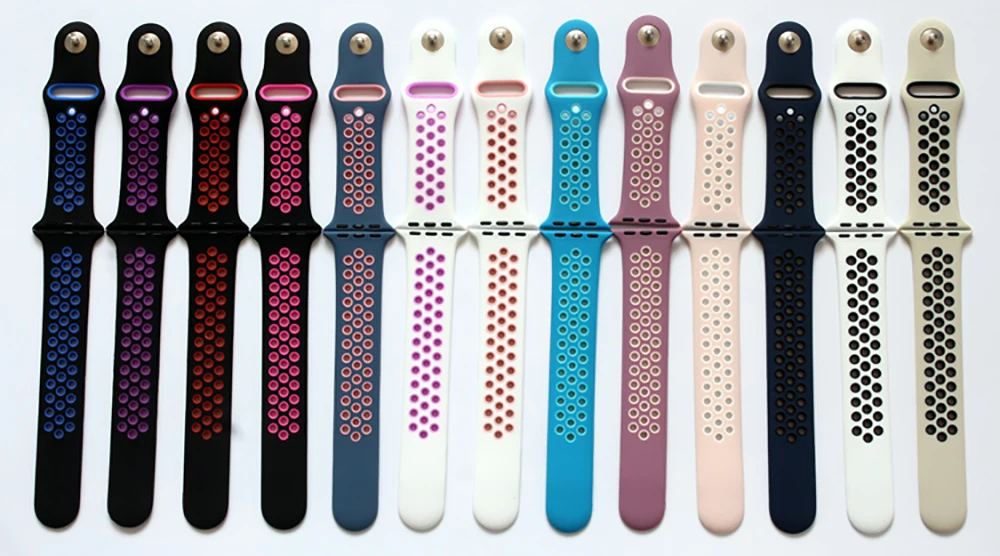 JMUSIWB ремешок для спортивных часов apple watch band 4 3 42 мм/44 мм iwatch 38 мм/40 correa Браслет 2