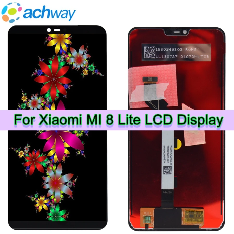 

Original Display for Xiaomi Mi 8 Lite LCD Display Touch Screen 6.26" HD Digitizer Assembly for Xiaomi Mi 8 Youth 8 Lite LCD