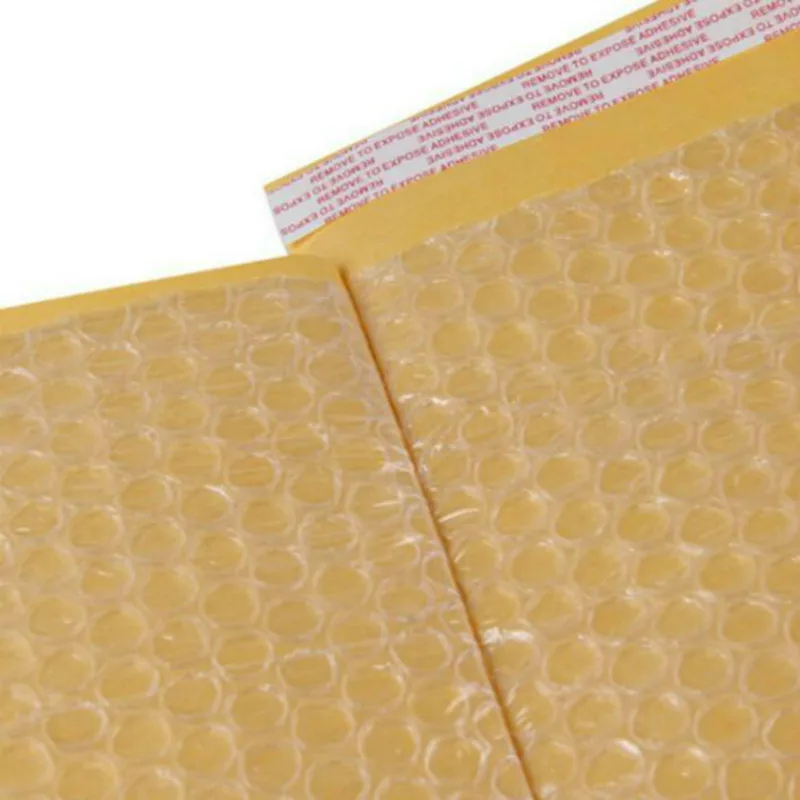 25*20 см 100 шт./лот желтые конверты из крафт бумаги для почтовых отправлений