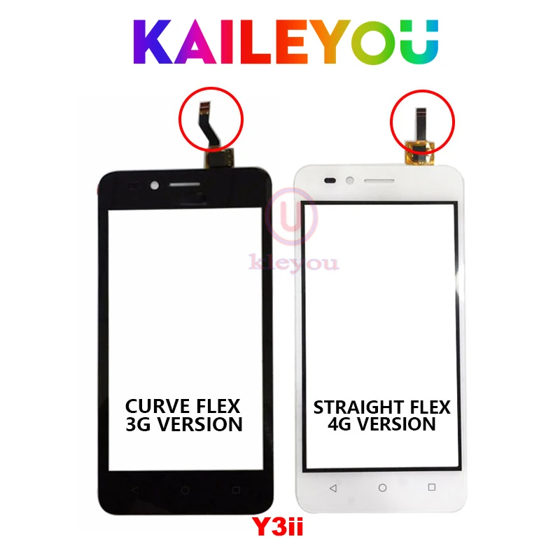 Для сенсорного экрана для huawei U22 Y3ii Y3 II Y3 2 LUA-U03 LUA-L03 LUA-U23 LUA-L13 LUA-L21 сенсорный экран Стекло Панель черный/белый/золотой