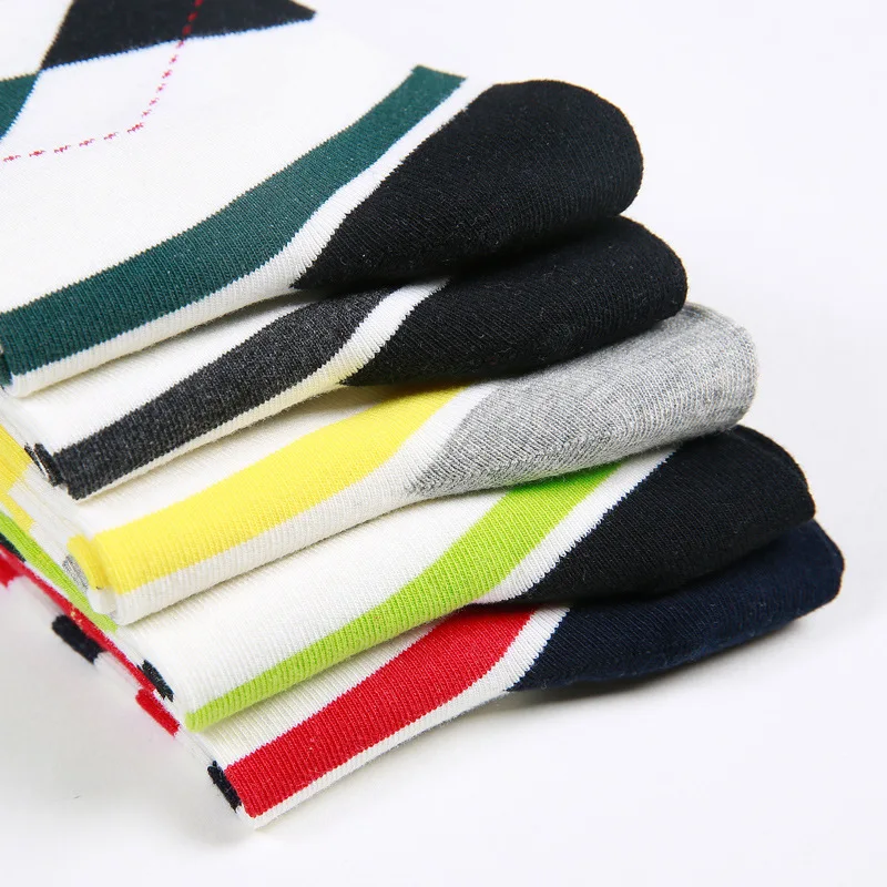 10 Пар/лот [Новый] 2015 мужские носки Спортивные полосой весна дезодорации