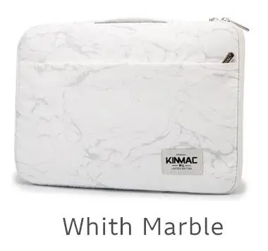 Бренд Kinmac сумка чехол для ноутбука 1", 13", 1", 15", 15,", сумка для MacBook Air Pro 13,3, 15,4 KS022 - Цвет: White Marble