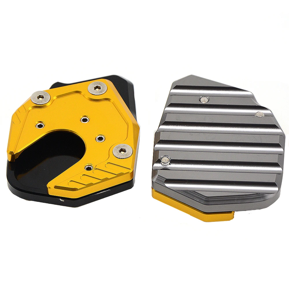 CNC Aluminum Motorcycle Accessories Foot Kickstand Extension Side Stand Enlargement Plate For HONDA X-ADV XADV ampliar 2017 2018 |