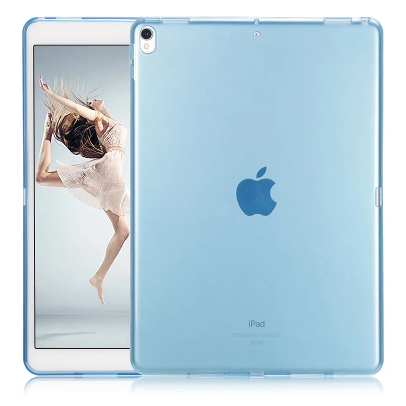 Для нового Ipad Pro 11 чехол силиконовый ультра тонкий прозрачный ударопрочный для