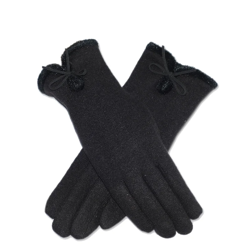 2017 Осень Зима Новые Модные женские кашемировые теплые перчатки с сенсорным