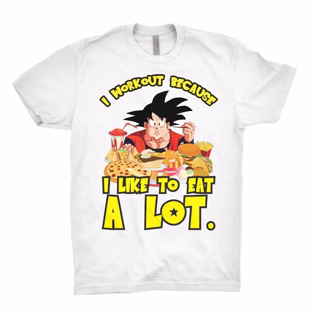 Мужская футболка с принтом Son Goku Спортивная Футболка из мультфильма мускул бой Mma