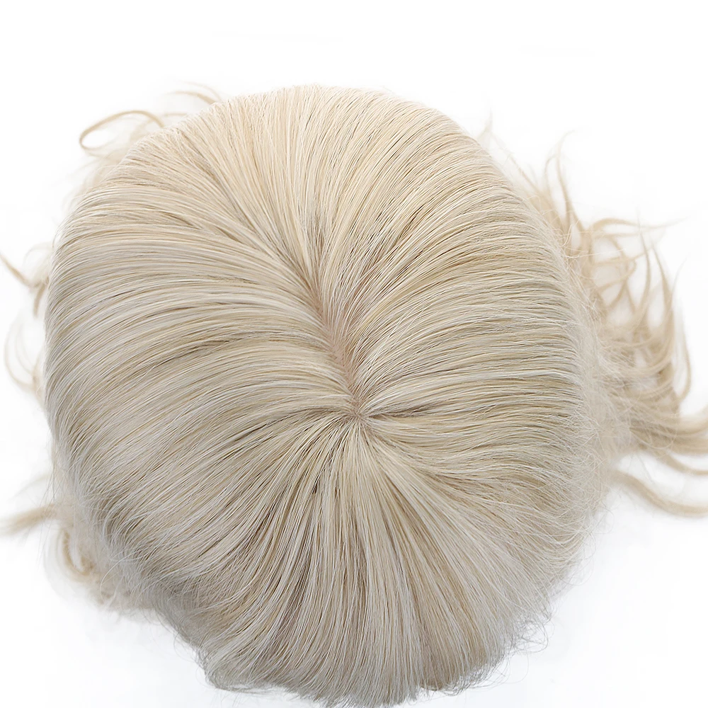 

Blonde Wig With Bangs Long Wave Synthetic Hair Custume Party Cosplay Lolita Wigs For Black/White Women Heat Resistant