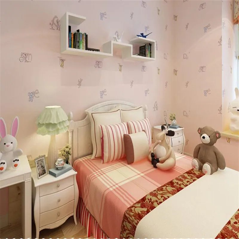 

beibehang papel de parede Green 3d nonwoven wallpaper cartoon animal wallpaper home decoration shop wallpapers for living room