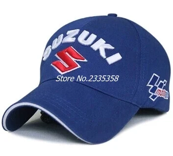 3 8 цветов, черная синяя кепка для унисекс Suzuki, бейсболка для мотоцикла, кепка для отдыха, головные уборы для грузовиков - Цвет: 3