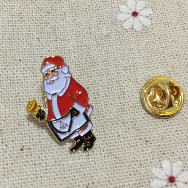 100pcs wholesale masonic Past Master Mason Apron Lapel Pin badge free masons xmas men enamel brooch metal craft | Дом и сад