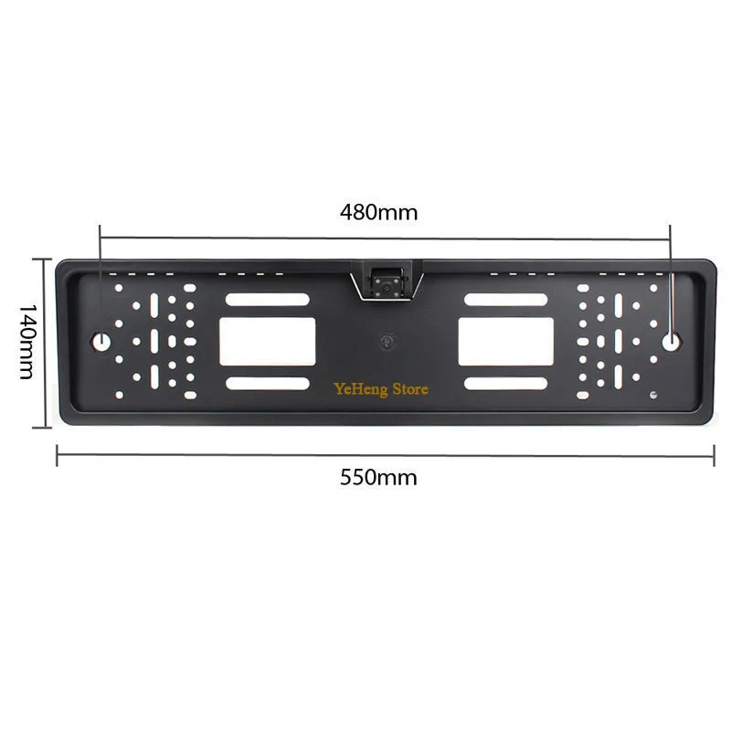 ЖК монитор Автомобильный hd 800x480 5 цветов + камера заднего вида для номерного знака