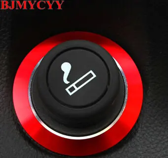 Автомобильный прикуриватель BJMYCYY цветной декоративный световой круг для Chevrolet