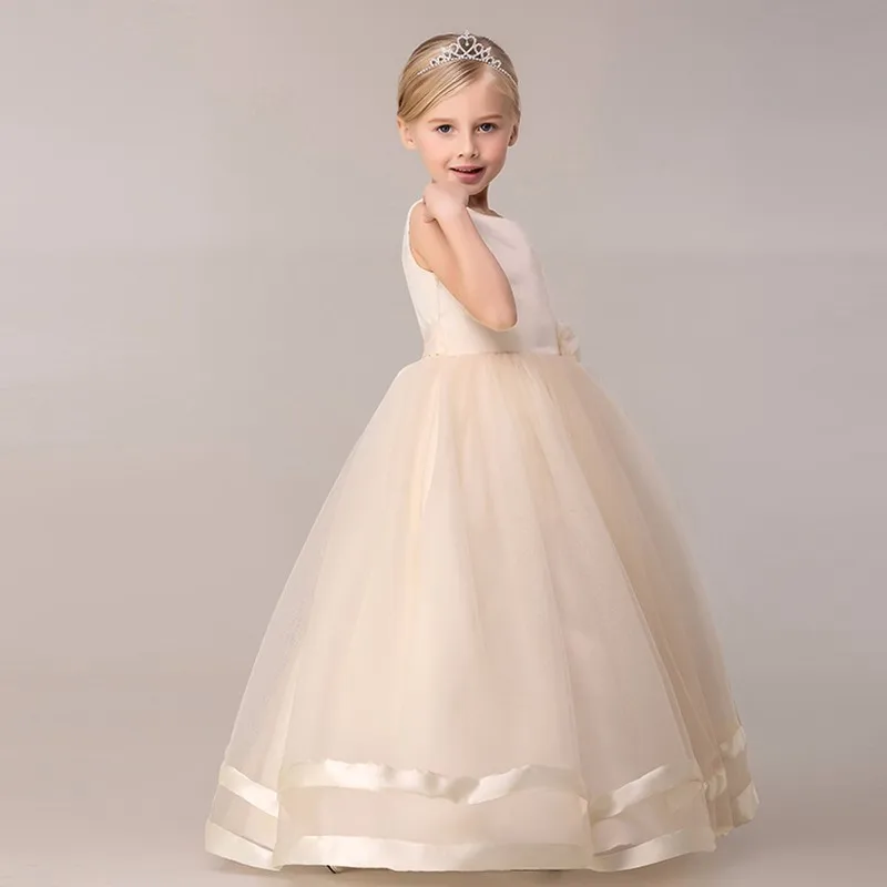 2018 Summer christening gown for girl children's clothing princess dress costume girls wedding evening BB155 | Детская одежда и