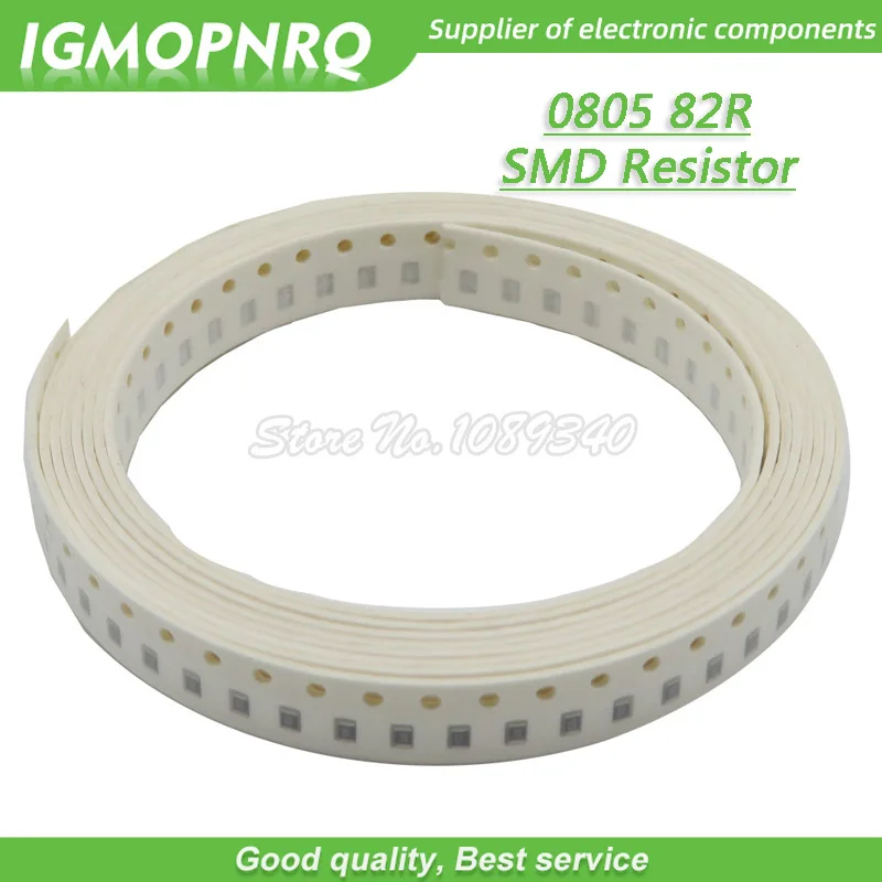 300 шт. 0805 SMD резистор 82 Ом Чип Резистор 1/8 Вт 82R 0805-82R |