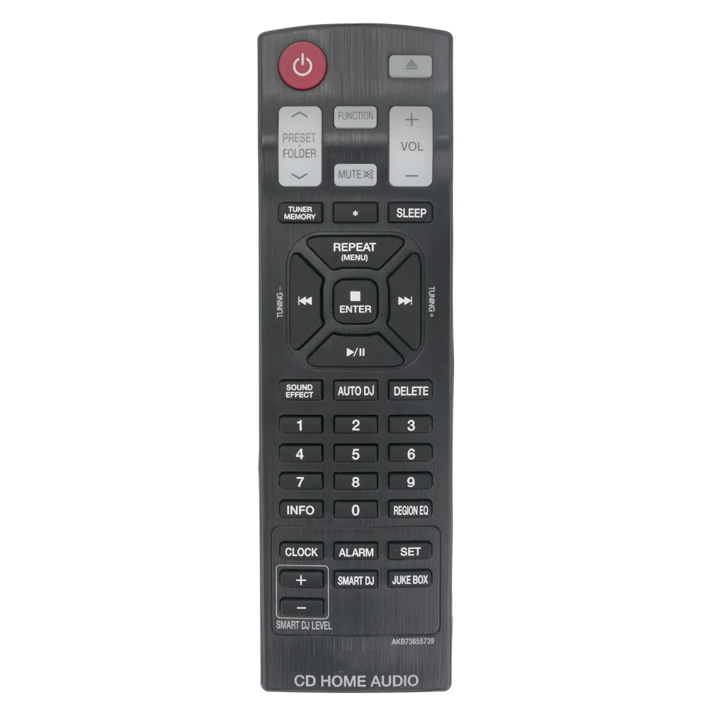 Новый пульт дистанционного управления AKB73655739 подходит для LG CD домашняя звуковая