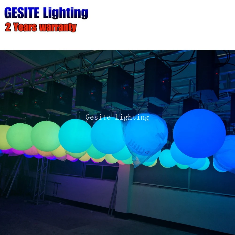 Контрольная лебедка Dmx и кинетическая система RGB led подъемный шар|Эффект
