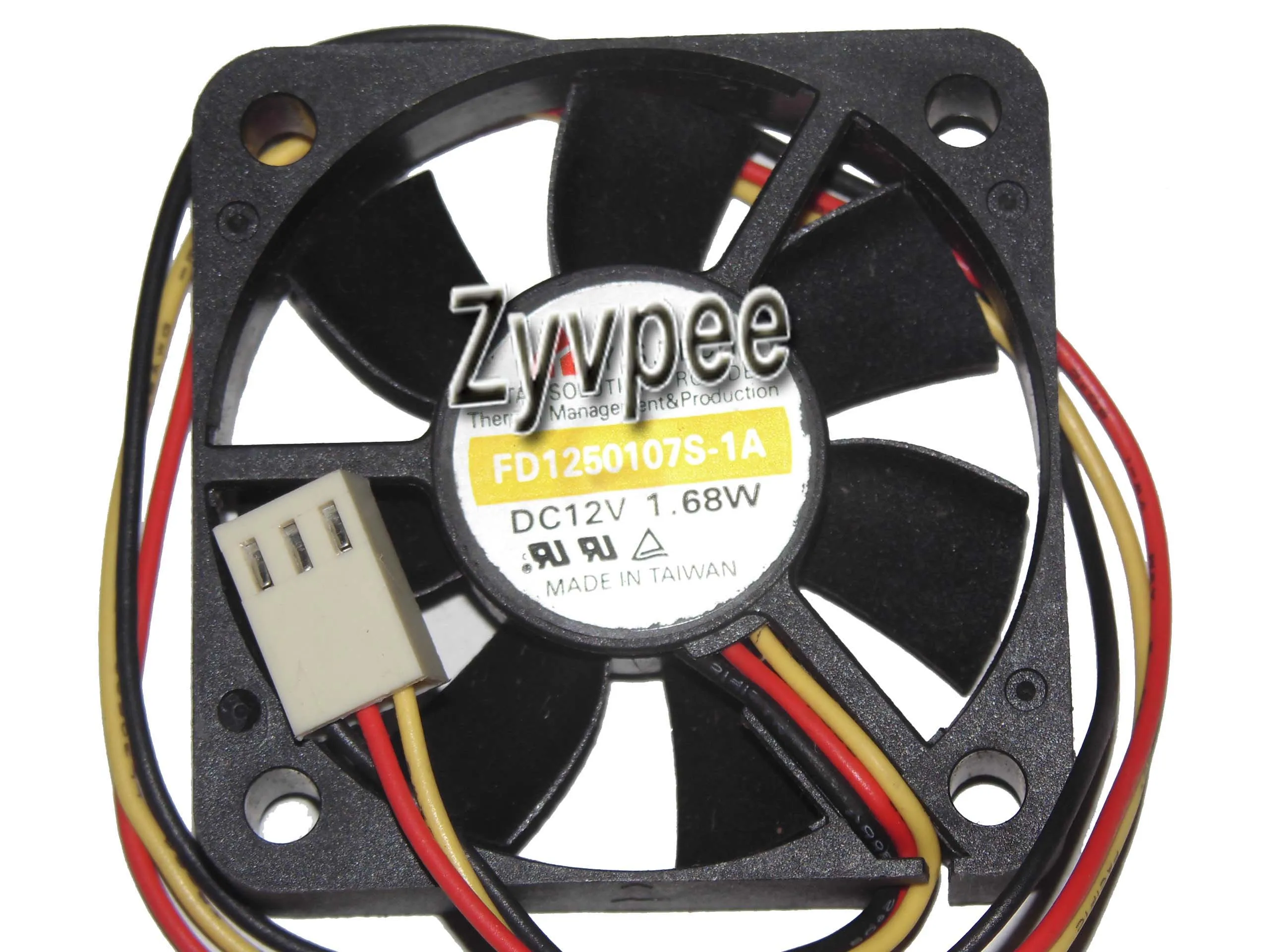 Вентилятор охлаждения Y.S.TECH 5010 FD1250107S 1A 12 В 1 68 А Вт 3 провода контакта 5 см