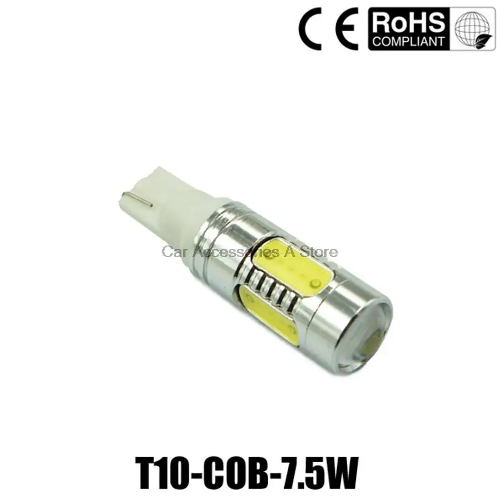 2x T10 W5W 168 194 7 5 W задних фонарей указателей повтора и COB светодиодный... высокая