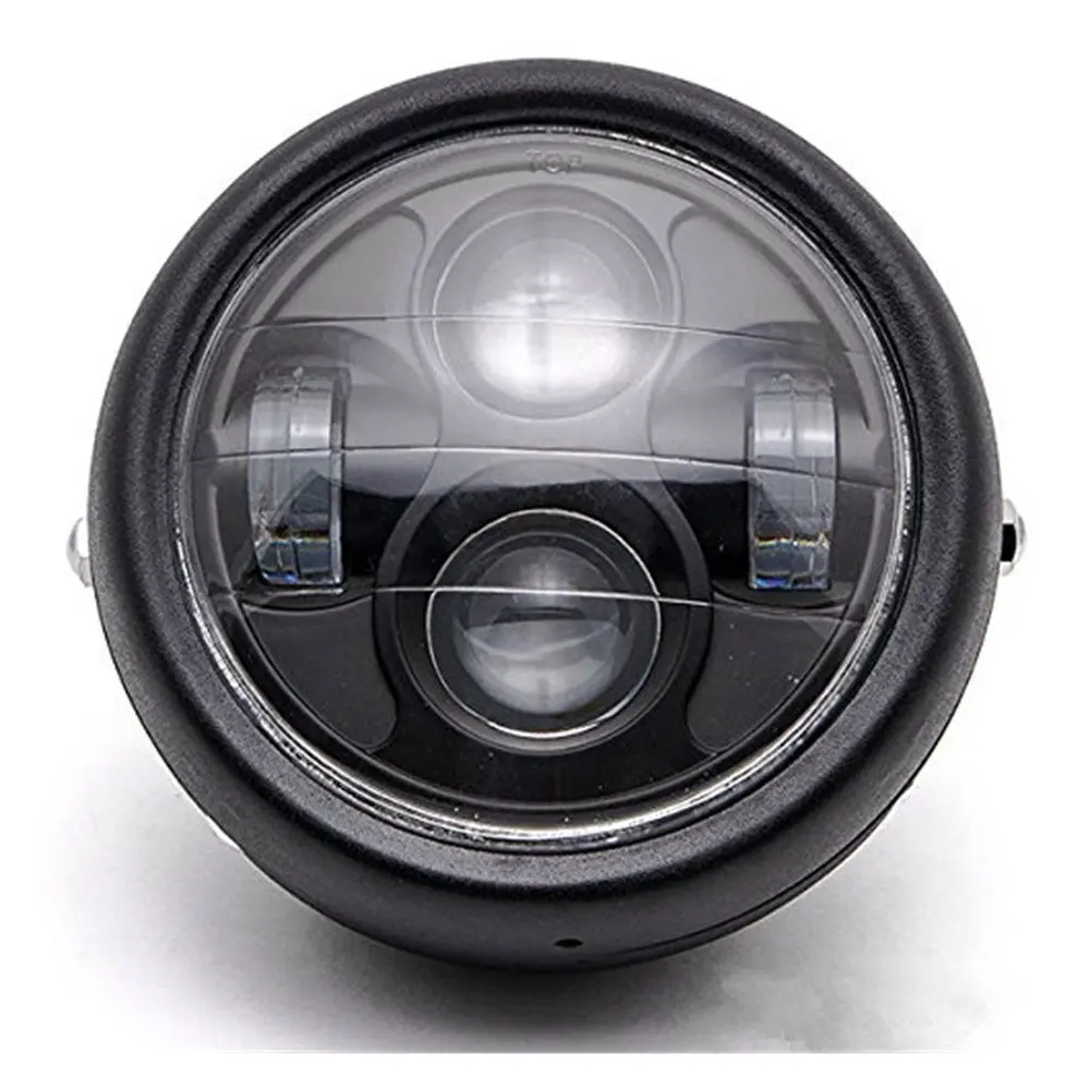 1 комплект 6 5 &quotмотоциклетные фары Motocicleta фар светодиодный налобный фонарь с