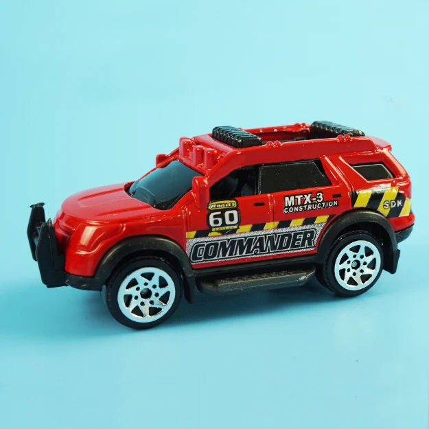 866-63 Игрушечная машинка 1: 64 легкосплавная мини литая под давлением Металлическая машинка игрушки строительная машина полицейский военный игрушечный автомобиль модель набор коллекционных подарков - Цвет: 866-63