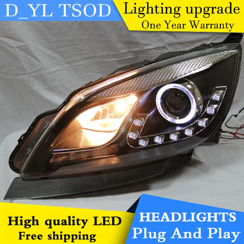 Автомобильная фара DY_L для Buick Excelle GT 2010 2013 светодиодный ные фары DRL H7/D2H HID