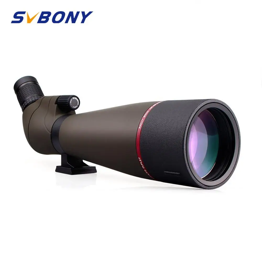 SVBONY 20 60x80mm SV13 Зрительная труба монокулярный телескоп с трансфокатором MC оптика 45