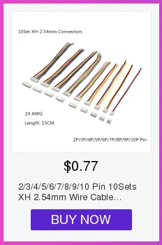 10 компл. 150 мм ZH-1.5 провода Кабельный соединитель DIY ZH-1.5 28AWG JST 2Pin-10Pin электронная линия одиночное соединение клеммные соединители