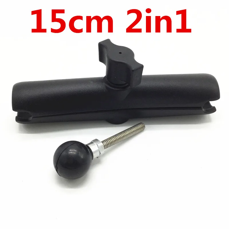 15cm kit Мотоцикл держатель мобильного телефона на шариковое крепление для gopro крепления RAM удлинитель gps Nevigator кронштейн шаровой головки - Цвет: 15cm kit