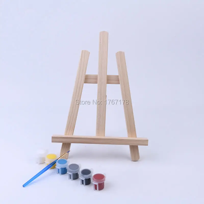 28*21 см мини деревянный мольберт настольный дисплей станковой|mini wood easel|wood easeldisplay