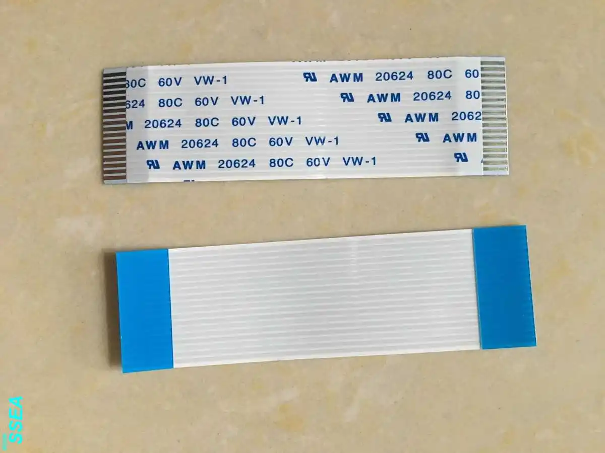 

WZSM New FFC FPC Cable 1.0mm Pitch Forward 4pin 6 pin 8pin 10pin 12pin 14pin 16pin 18pin Length 400mm Flexible Flat ribbon cable