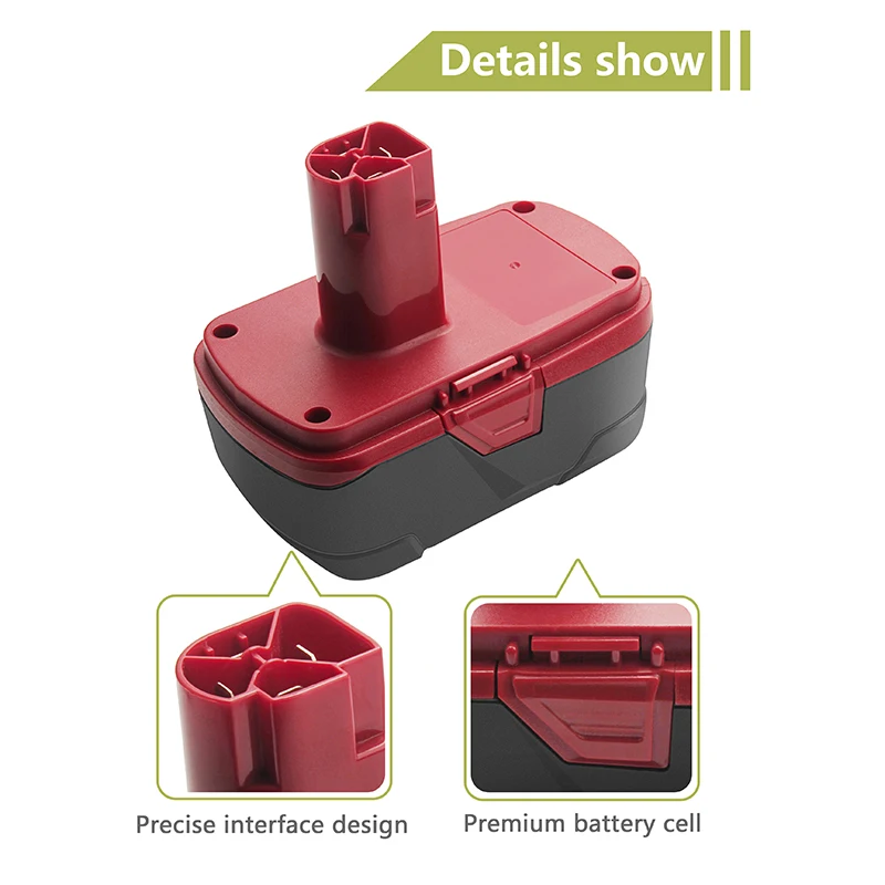 bonacell 3000mAh 19.2V for Craftsman Replace Battery C3 130279005 1323903 1323517 11375 11580 11586 17338 17339 CRS1000 | Электроника
