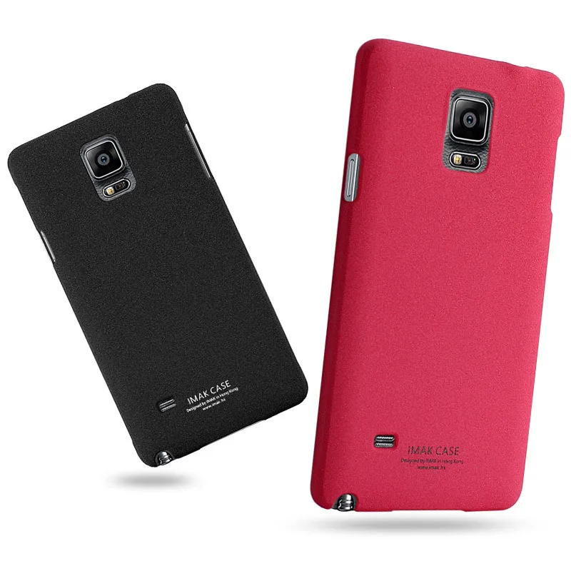 Genuine IMAK Cowboy Series Anti-shocking Hard Case For Samsung GALAXY Note 4 N9100 With Screen Protector Free shipping |