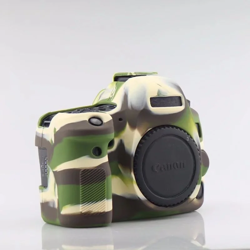 Мягкий силиконовый резиновый чехол для корпуса камеры Canon EOS 6DII 6D Mark II 6D2 защитный |