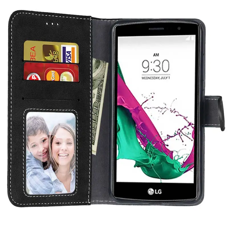 Кожаный чехол для LG G4S G4 Beat LGG4 S H736 H735 кошелек задняя крышка телефона защитный с