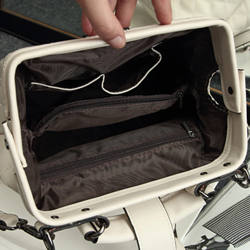 Женская сумочка из искусственной кожи модная маленькая докторская сумка в