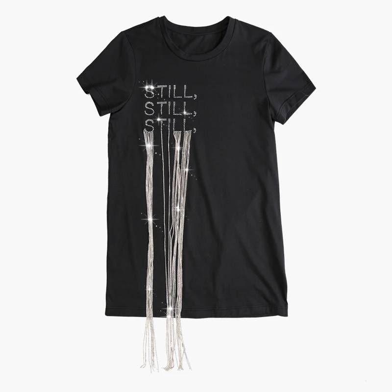 Женская трикотажная Футболка Kpop хлопковая с буквенным принтом в Корейском стиле