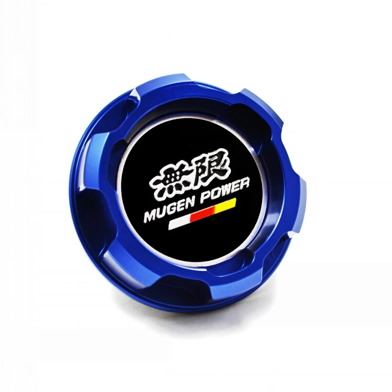 Новые синие алюминиевые детали Mugen POWER двигатель масляный колпачок для Honda Accord CIVIC