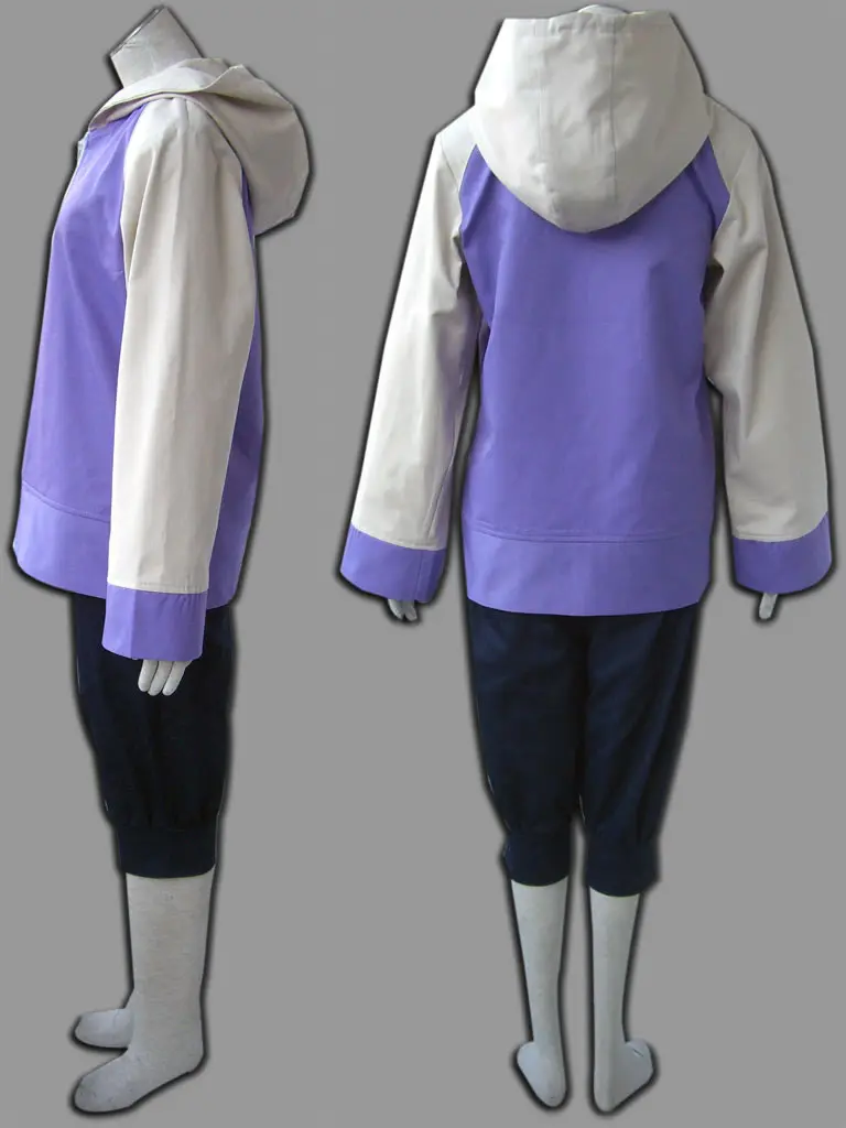 

NARUTO Anime cosplay Hyuga Hinata Halloween Unisex cos costumes size 2XS-3XL top+pants