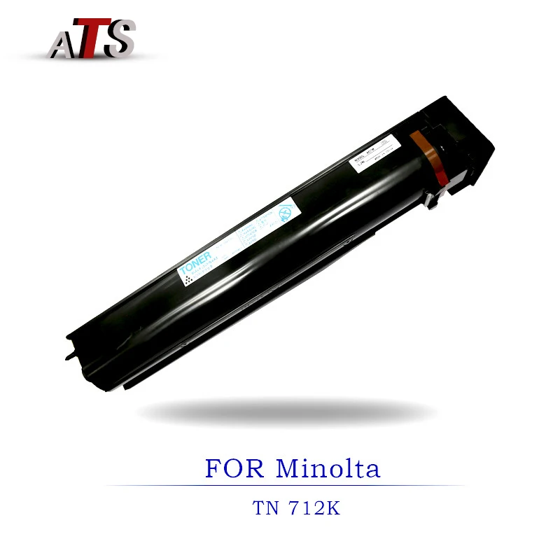 950 г Черный тонер-картридж для Konica Minolta TN712 Bizhub BH 754E 654E совместимый копир запасные