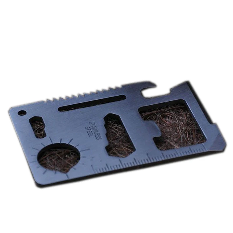 Титановый нож из нержавеющей стали кредитная карта оборудование для кемпинга