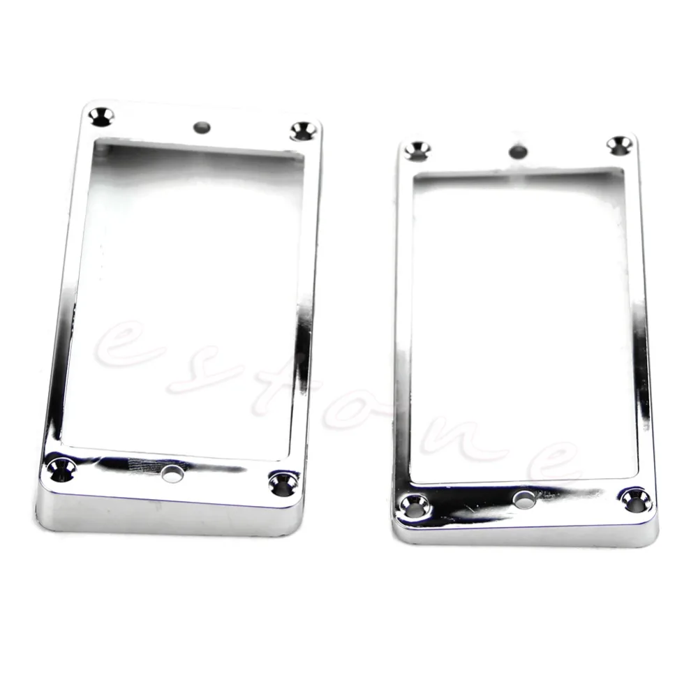 2 шт. хромированные кольца для электрогитары прочные|pickup mounting ring|neck pickupfor electric guitar