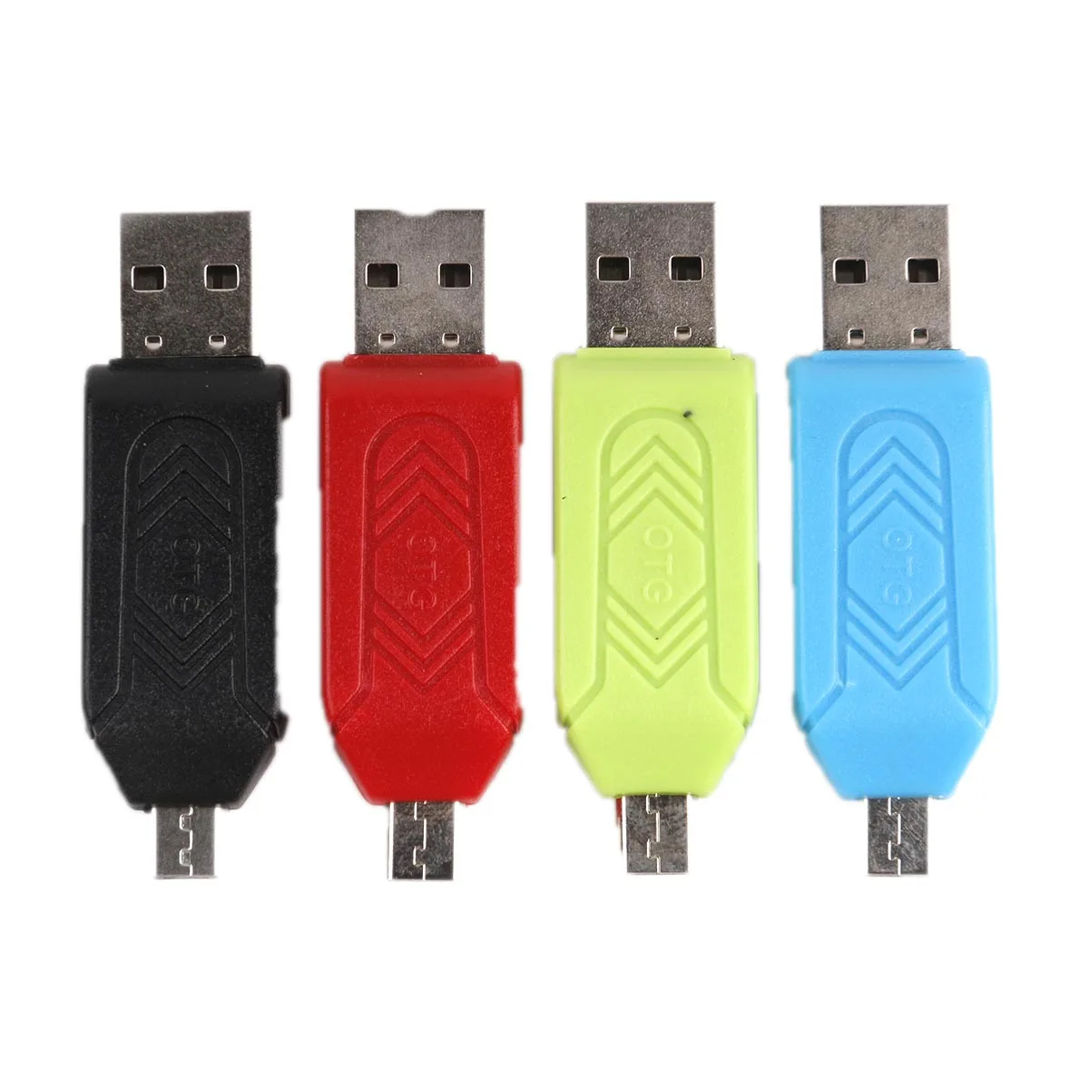 

Кардридер USB OTG 2 в 1, Micro USB, OTG, TF/SD
